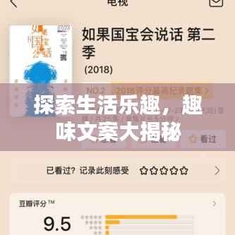 探索生活乐趣，趣味文案大揭秘