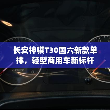 长安神骐T30国六新款单排，轻型商用车新标杆