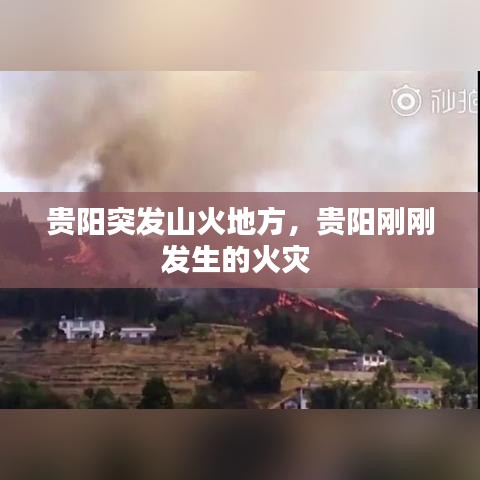 贵阳突发山火地方，贵阳刚刚发生的火灾 