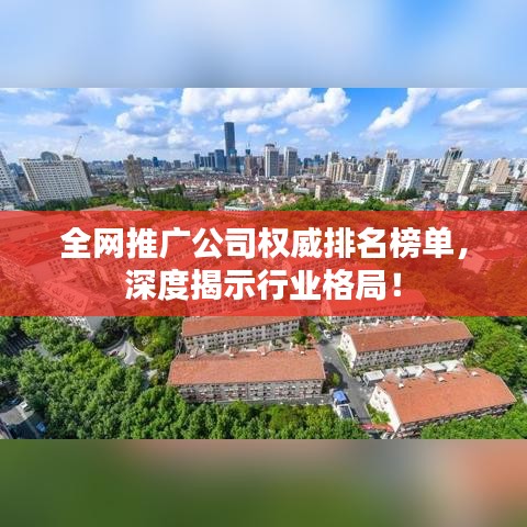 全网推广公司权威排名榜单，深度揭示行业格局！