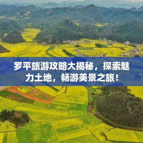 罗平旅游攻略大揭秘，探索魅力土地，畅游美景之旅！