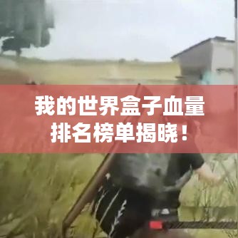我的世界盒子血量排名榜单揭晓！