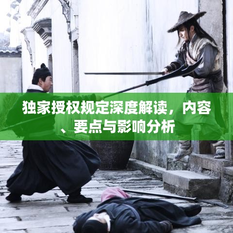 独家授权规定深度解读，内容、要点与影响分析