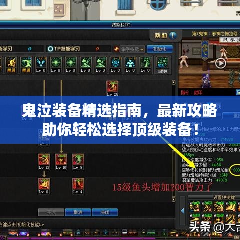 鬼泣装备精选指南，最新攻略助你轻松选择顶级装备！