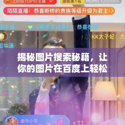 揭秘图片搜索秘籍，让你的图片在百度上轻松探索上榜！