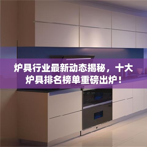 炉具行业最新动态揭秘，十大炉具排名榜单重磅出炉！