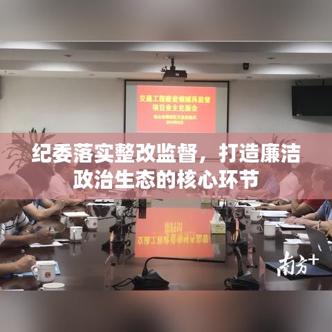 纪委落实整改监督，打造廉洁政治生态的核心环节