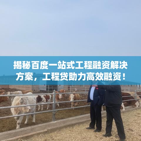 揭秘百度一站式工程融资解决方案，工程贷助力高效融资！