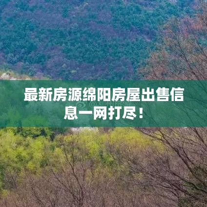 最新房源绵阳房屋出售信息一网打尽！