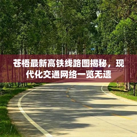 苍梧最新高铁线路图揭秘，现代化交通网络一览无遗