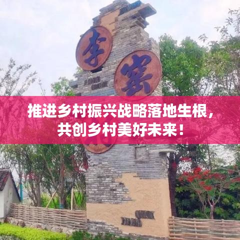 推进乡村振兴战略落地生根，共创乡村美好未来！