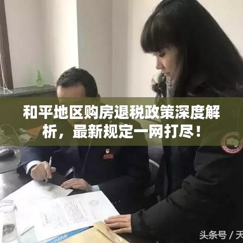 和平地区购房退税政策深度解析，最新规定一网打尽！